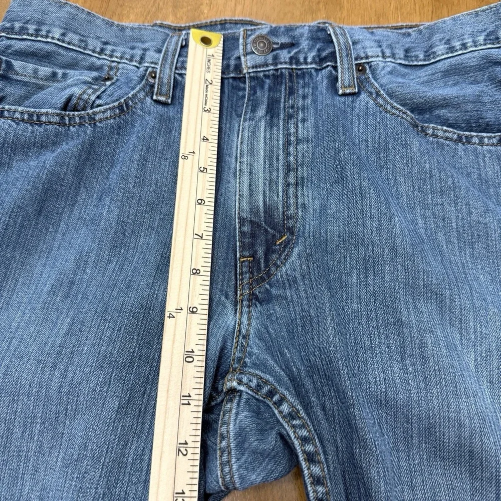 Levi's 559 jeans men's 34x32 dark wash blue denim relaxed straight Levi Strauss